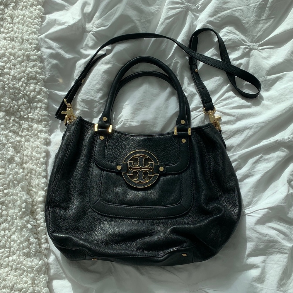 Tory Burch Black Hobo Bag